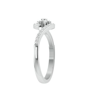 Reina Round Diamond Engagement Ring